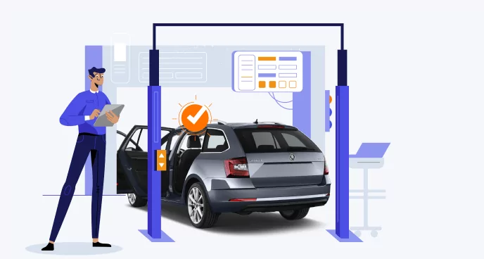 We'll inspect the car closely